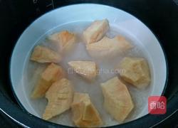 红薯蒸大米饭的做法图解2