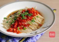 剁椒金针茹的做法图解5