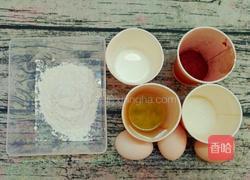 花纹戚风蛋糕(六寸)的做法图解1