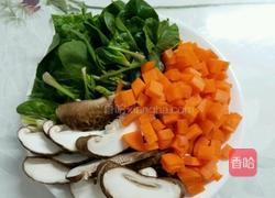 芙蓉鲜蔬汤的做法图解2