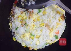 蔬菜蛋炒饭的做法图解9