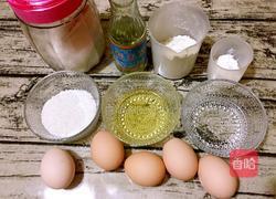 椰蓉戚风蛋糕(八寸)的做法图解1