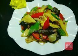 腐竹炒肉的做法图解11