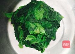 陈醋菠菜花生米的做法图解1