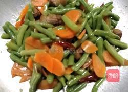 豆角炒肉的做法图解8
