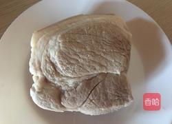 油条回锅肉的做法图解1