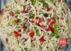 培根芝士披萨的做法图解7