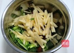 糖醋黄瓜苹果的做法图解4
