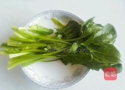 菠菜鸡蛋羹的做法图解1