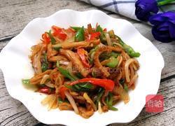 爆炒卤牛肚的做法图解8