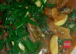 韭菜煮鳝鱼的做法图解8