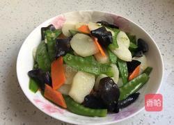 荷兰豆炒山药的做法图解8