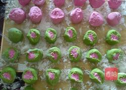 彩色蔬菜汁饺子的做法图解3