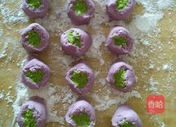 彩色蔬菜汁饺子的做法图解4