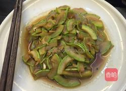 虾米角瓜小炒菜的做法图解4