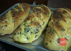 鱼肉松海苔排包的做法图解12