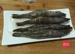 蒜蓉粉丝开背虾的做法图解3