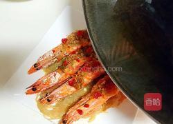 蒜蓉粉丝开背虾的做法图解7