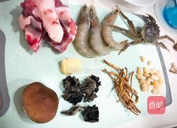潮汕海鲜粥的做法图解1