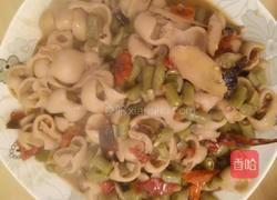 酸豆角炒大肠的做法图解9