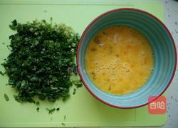 香菜煎鸡蛋的做法图解4