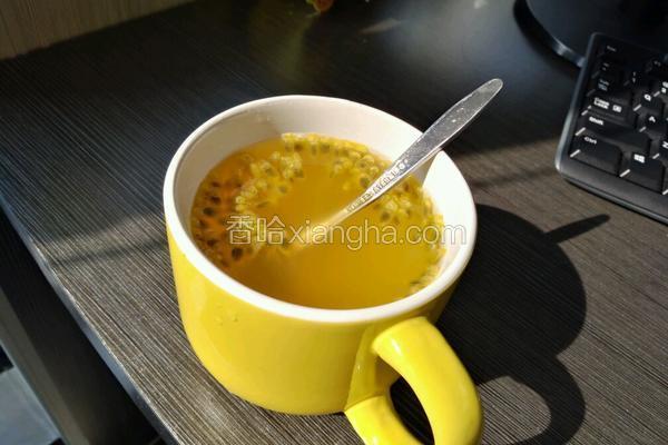 百香果蜂蜜茶
