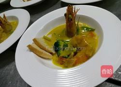 咖喱大明虾的做法图解2