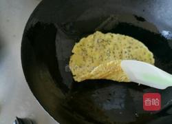 芝麻鸡蛋饼的做法图解6