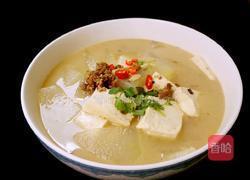 肉末水晶白玉汤的做法图解14