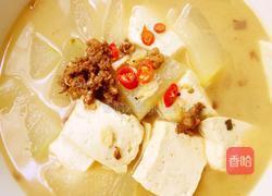 肉末水晶白玉汤的做法图解13