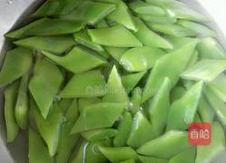 素炒扁豆的做法图解3
