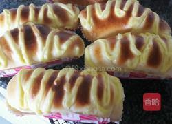 卡士达酱奶油面包的做法图解15