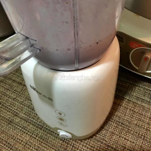 搅拌均匀后关机