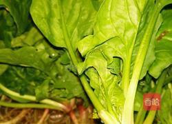 凉拌菠菜的做法图解2