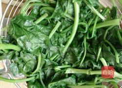 凉拌菠菜的做法图解7