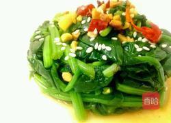 凉拌菠菜的做法图解11