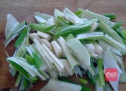 葱爆肉的做法图解4