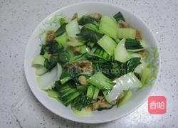 油渣青菜的做法图解5
