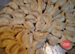 猪肉香葱馅锅贴的做法图解15