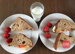 芝士鸡蛋三明治的做法图解4