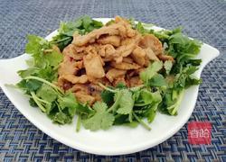 芫荽爆里脊的做法图解7