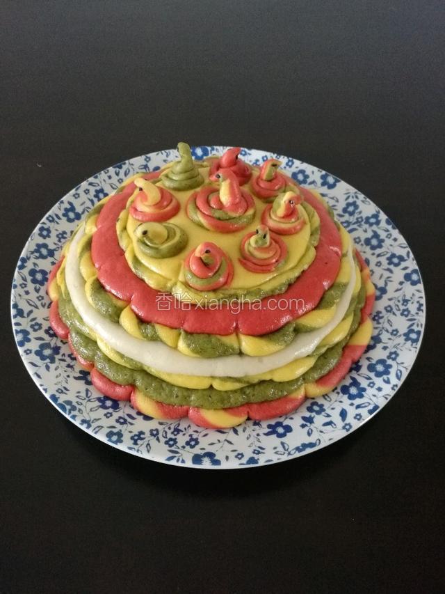 蒸生日花糕