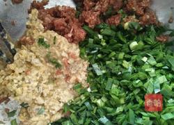 韭菜河蚌馅肉饼的做法图解6