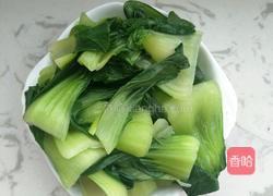香菇油菜的做法图解4