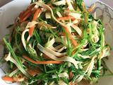 松柳苗拌干豆腐丝的做法[图]