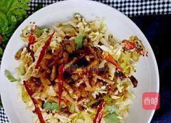 白菜炝肉丝的做法图解12