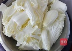 尖椒白菜片的做法图解1