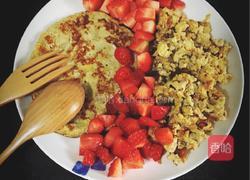 燕麦香蕉煎饼（无面粉版）的做法图解5