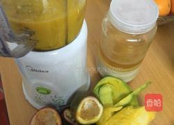 百香芒果汁的做法图解3