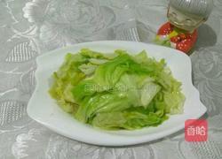 爆炒包菜的做法图解4